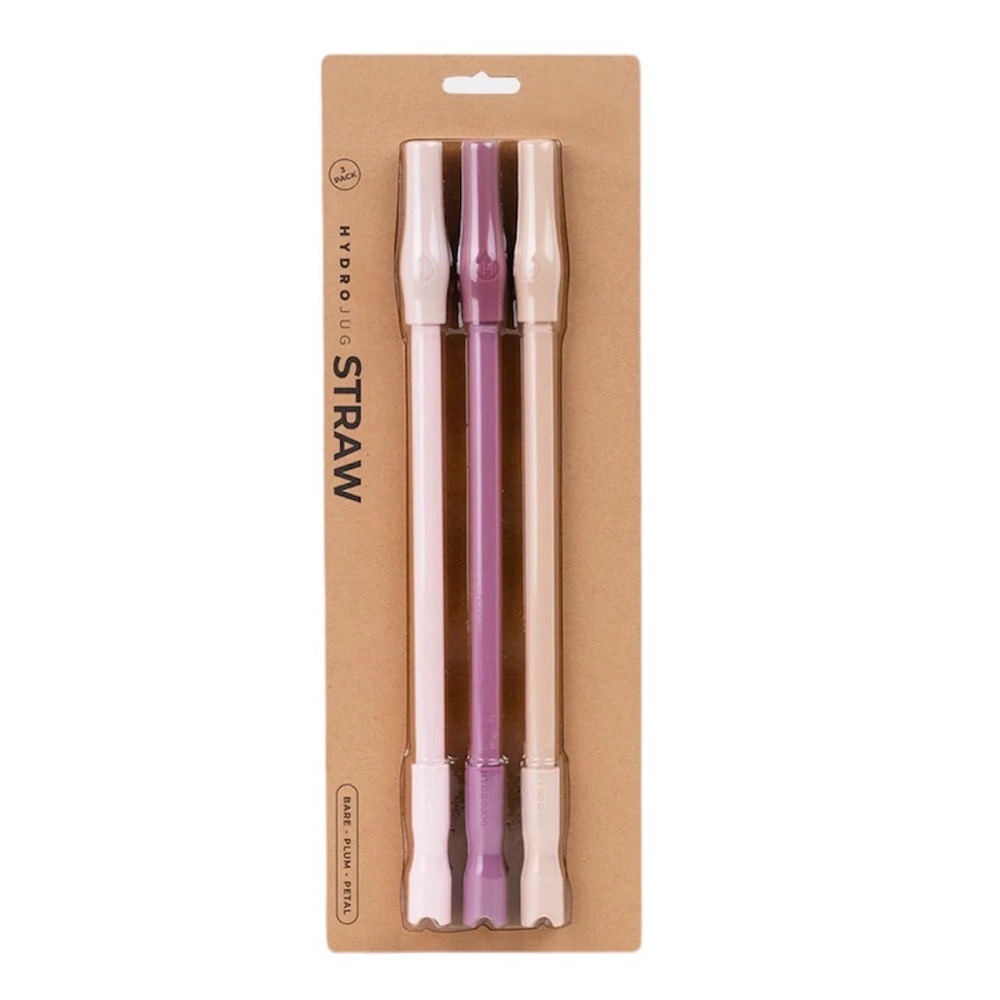 🦋HYDROJUG Reusable Straws
3PACK Pink Neutrals